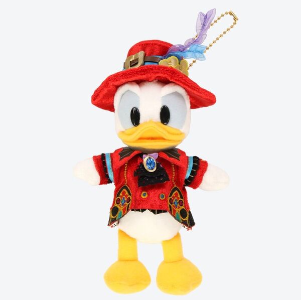 ディズニーハロウィン2024 ドナルド ぬいぐるみバッジ