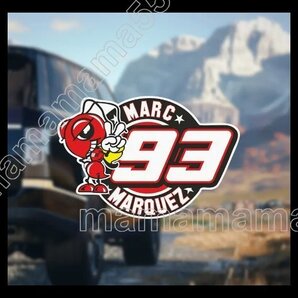 ステッカーNo.286 PC バイク 車 デカール 防水 マルク・マルケス 蟻 アント バイクレーサー