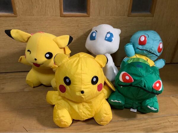 当時物 ポケットモンスター ポケモン ゲームキャッチャー 景品 ぬいぐるみ 5体セット