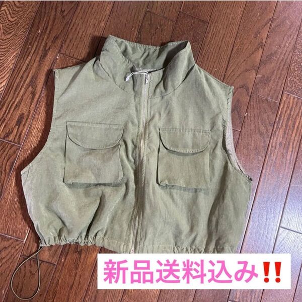 SHEIN☆薄手のベスト 新品送料込み!