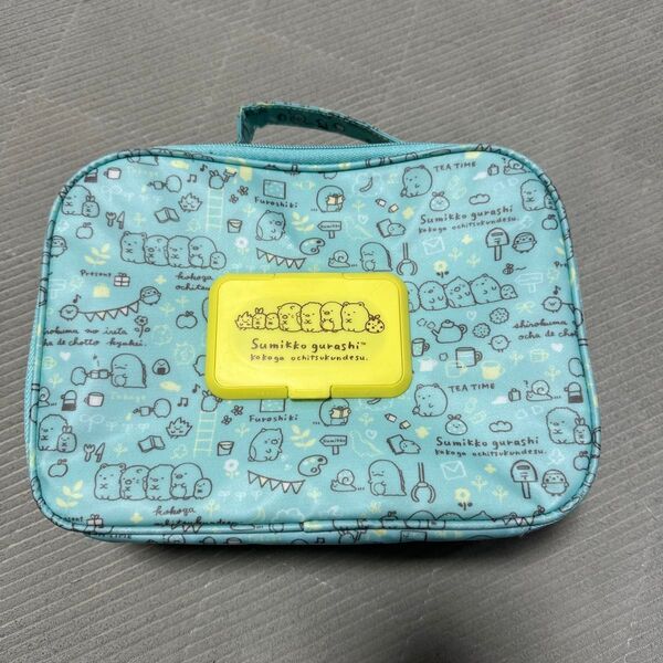 すみっコぐらし おしりふきシートケース付き ポーチ seepo Baby&mom