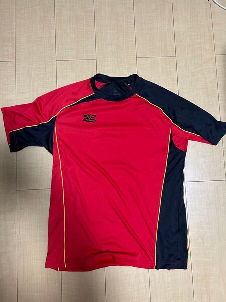 ミズノ 半袖Tシャツ MIZUNO Tシャツ 赤 L