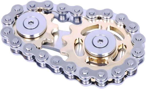 残り1点 実に面白い リンケージバイクチェーンスピナーデザイン2ギア