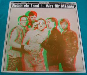 LP●Extrabreit / Welch Ein Land Was Fur Manner GEMA盤 Reflektor Z0060.431　 3Dメガネ欠落 ジャーマン・ニューウェイヴ