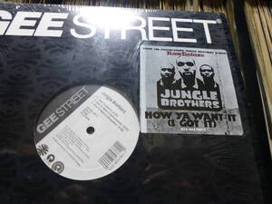 【us original/spinbad play】jungle brothers/how ya want it