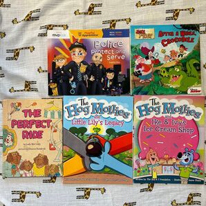 英語絵本 5冊 道徳 警察 ジェイクとネバーランドのかいぞくたち 等