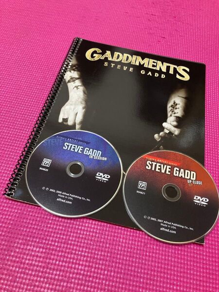 Gaddiments スティーブガット資料集まとめ売り(教則本DVD)