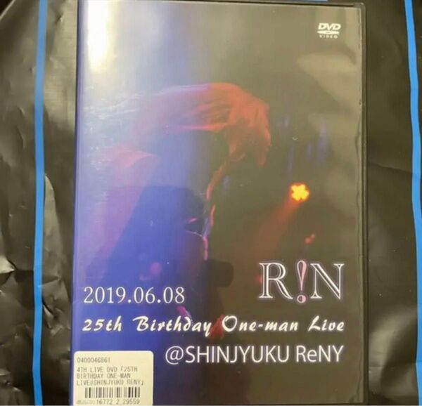 ALDIOUS 元ボーカル R!N廃盤4th DVD「25th Bithday Oneman Live」