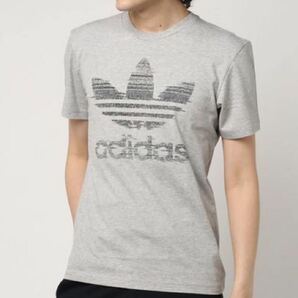 新品 adidas Originals アディダス オリジナルス 半袖 Tシャツ 未使用品 グレー　夏コーデ シーズン商品