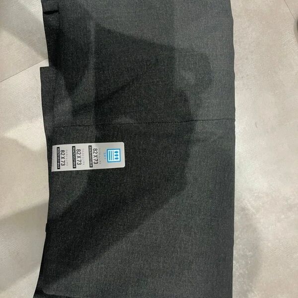 ユニクロ 感動パンツ 82×73 ウールライク ダークグレー