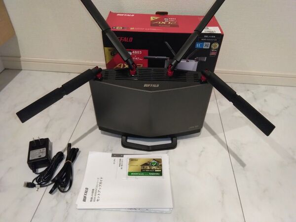 バッファロー Buffalo WXR-6000AX12S Wi-Fiルーター