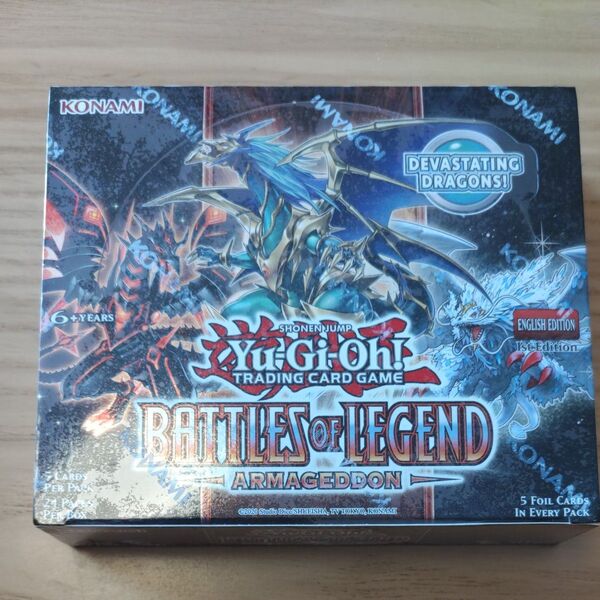 遊戯王 Battles of Legend Armageddon 北米版 1st Edition 1BOX
