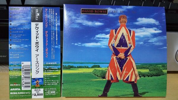 デヴィッド・ボウイ / アースリング Earthling 旧規格 国内盤CD 初回限定ポスター封入 DAVID BOWIE