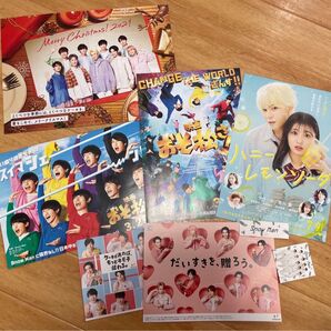 SnowMan 不二家、おそ松さん、ハニレモ フライヤー、チラシ