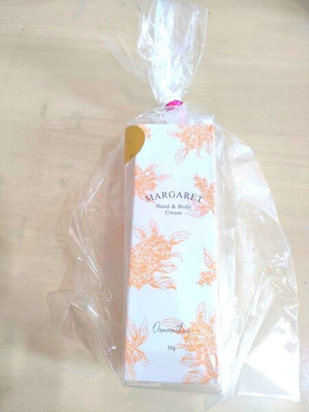【未使用・未開封】マーガレット ハンド&ボディクリーム《キンモクセイの香り》50g