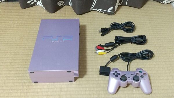 未検品ジャンク SCPH-50000 PS2 本体 セット サクラピンク さくらピンク SONY PlayStation2