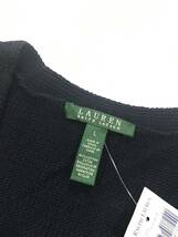 新品 17693 レディース XS カーディガン セーター ポロ ラルフ ローレン polo ralph lauren 紺_画像3