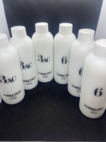 ヘアカラー オキシOX6%&AC3%(アルカリキャンセル)200g 6本セット(1200g)