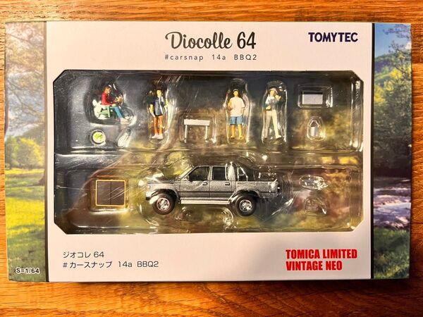 【新品未使用】トヨタ ハイラックス ジオコレ 64 14a BBQ2 トミカリミテッドヴィンテージ