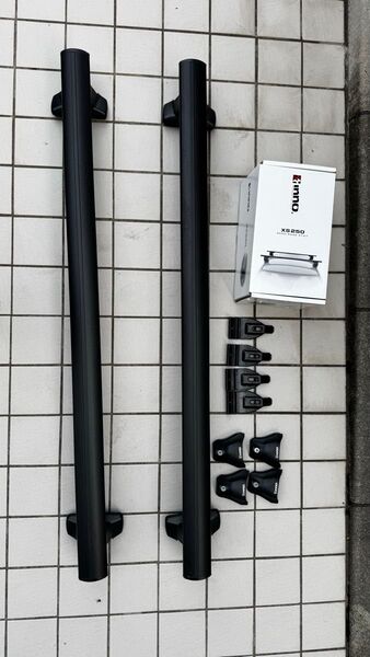 カーメイト INNO XS250 ホンダ RP1〜RP5 ステップワゴン エアロベースキャリア(スルータイプ)取付4点セット