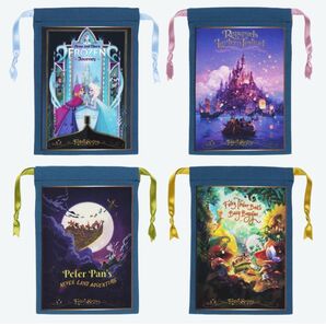 ファンタジースプリングス きんちゃく7枚セット 品切れ商品