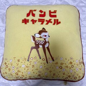 バンビキャラメル クッション レア 池田製菓