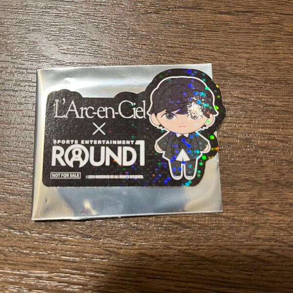 L'Arc~en~Ciel ROUND1コラボ ステッカー tetsuya ラルクアンシエル ラウンドワン シール