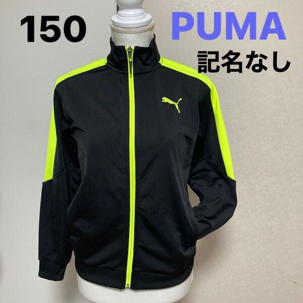 M-3【150cm】美品★記名なし★PUMAジップアップジャケット