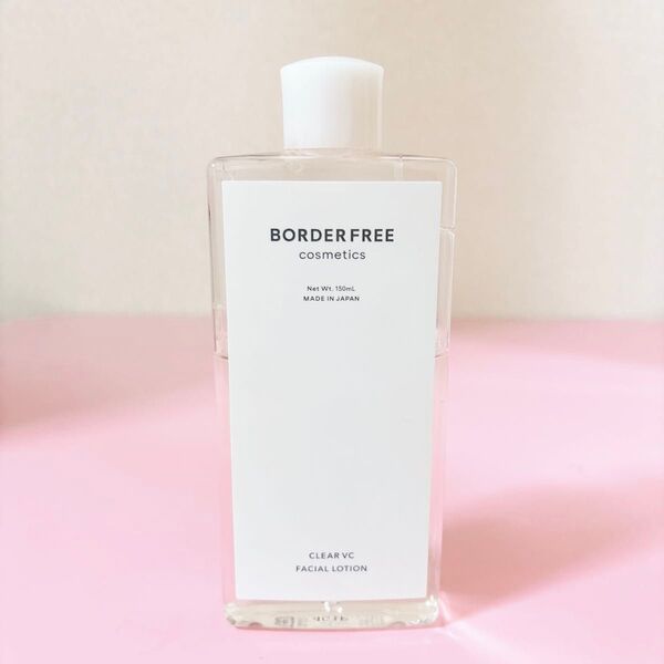 BORDER FREE cosmetics ボーダーフリー コスメティクス クリアVCフェイシャルローション 化粧水