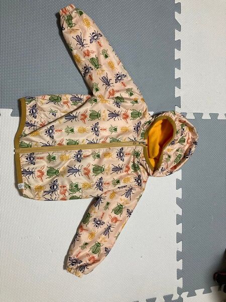 ベビーアウター 18~24M 90cmくらい 虫柄