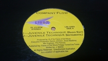 Company Flow/Juvenile Technique 12_画像2