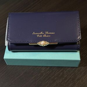 Samantha Thavasa Petit Choice サマンサタバサプチチョイス キーケース ネイビー 紺 パール キラキラ