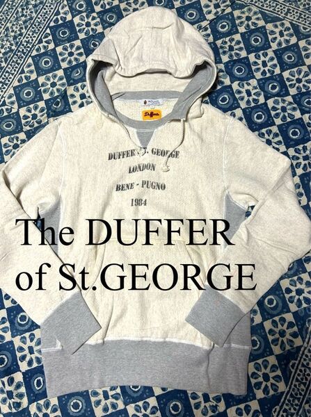 【未使用自宅保管品】The DUFFER of St.GEORGE (ザダファーオブセントジョージ) プルオーバーパーカーL