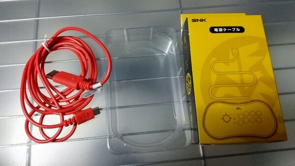 ネオジオ USB電源ケーブル赤