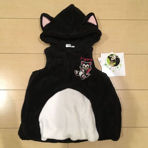 新品 80㎝ ディズニー なりきり フィガロ フード付き チュニック