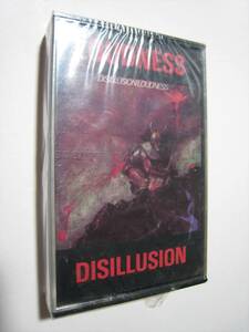 【カセットテープ】★新品未開封★ LOUDNESS / DISILLUSION UK版 ラウドネス 撃剣霊化 CRAZY DOCTOR 収録