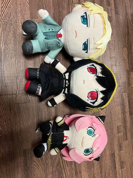 スパイファミリー ねんどろいどぷらす アーニャ、ロイド、ヨル ぬいぐるみ