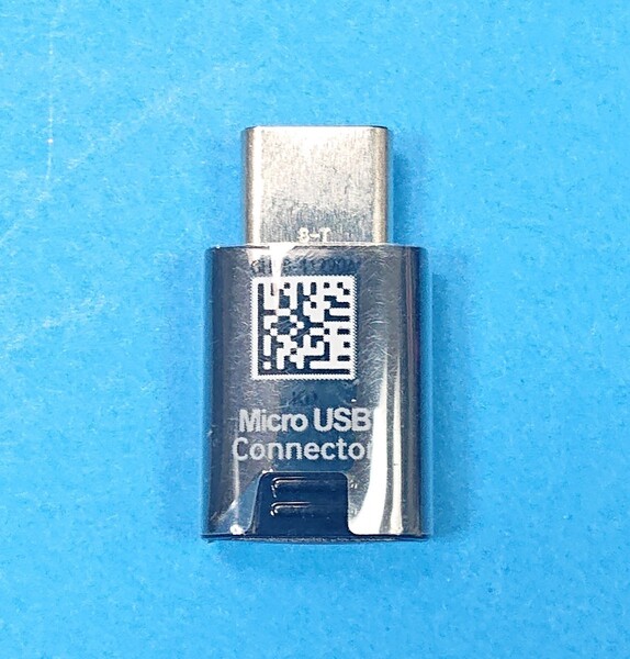 サムスン galaxy S8 S9 PLUS MICRO USB マイクロUSB B(メス) ⇔ TYPE-C TYPEC タイプC(オス) / MICROUSBメス 変換アダプタ 変換プラグ 管