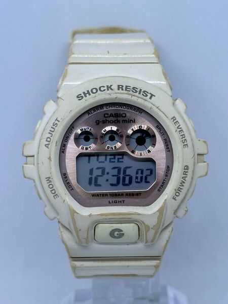 CASIO G-SHOCK mini GMN-691 カシオ Gショックミニ ジーショック 稼働品 遊環破損有り ピンクメタル