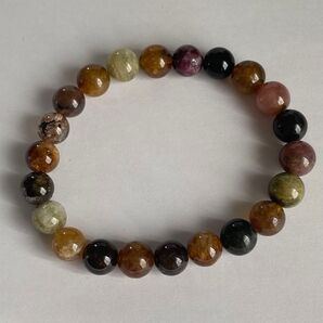 ◎天然石☆トルマリン(電気石)『8.2mm〜8.8mm(22玉)』ブレスレット