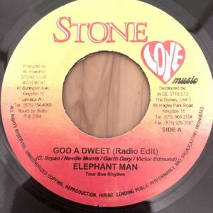 送料無料★希少 2004年ダンスホール ビックチューン!! GOD A DWEET / ELEPHANT MAN★