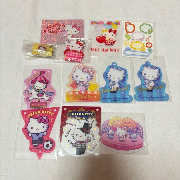 ハローキティ サンリオ クリアガーランド お菓子チャーム キティ ダニエル SANRIO