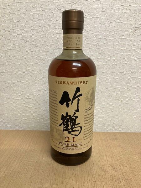 ニッカ ウイスキー 竹鶴 21年旧ラベル