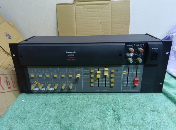 Panasonic RAMSA オーディオミキサー WR-X02 パナソニック ラムサ ジャンク
