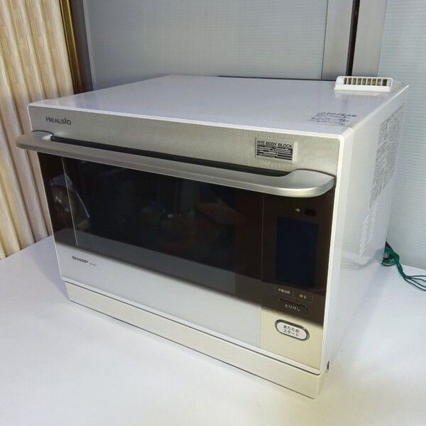 SHARP シャープ 電子レンジ AX-SP1-W ウォーターオーブン HEALSIO ヘルシオ オーブンレンジ 角皿有り