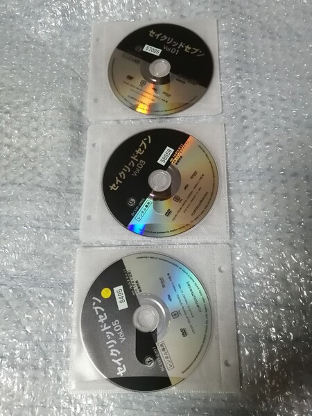 セイクリッドセブン レンタル落ち DVD 全巻全話セット ジャケット無し ディスクのみ