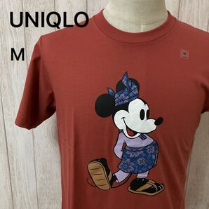 【新品】ユニクロ ディズニー ミッキー Tシャツ M