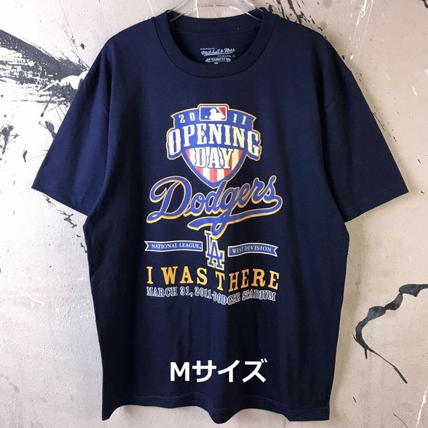即決 新品 送料無料 ドジャース LA MLB 大谷翔平 応援 半袖 Tシャツ M ネイビー 野球 ベースボール