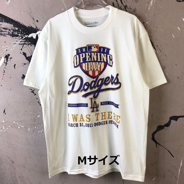即決 新品 送料無料 ドジャース LA MLB 半袖 Tシャツ M 白 野球 ベースボール 大リーグ 大谷翔平 応援 二刀流