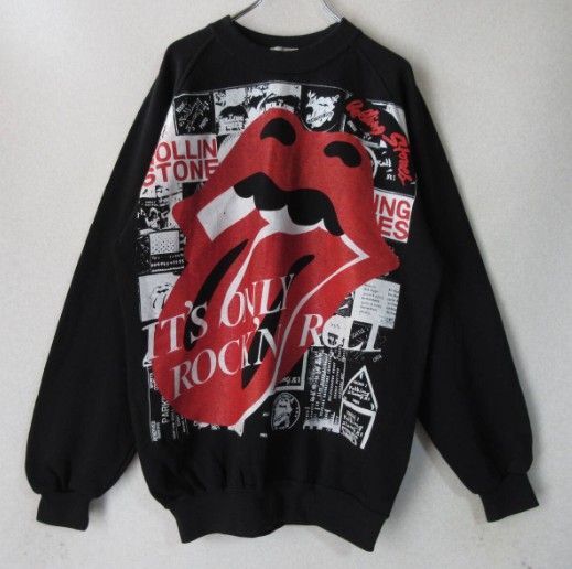【激レア・美品】ローリングストーンズ 80sデットストック両面プリントスウェット